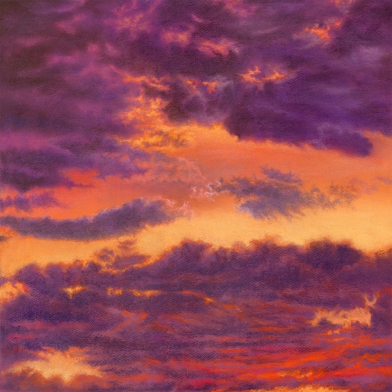 Michael Howley- Red and Purple Sky