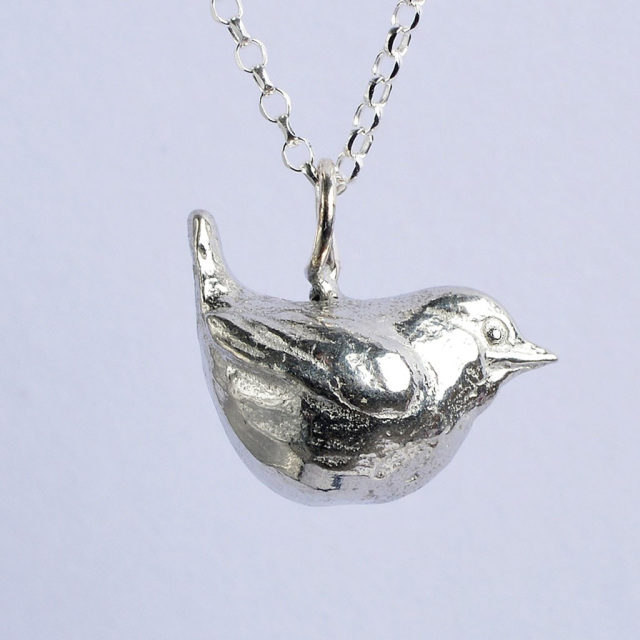 pewter necklace wren Glover and Smith